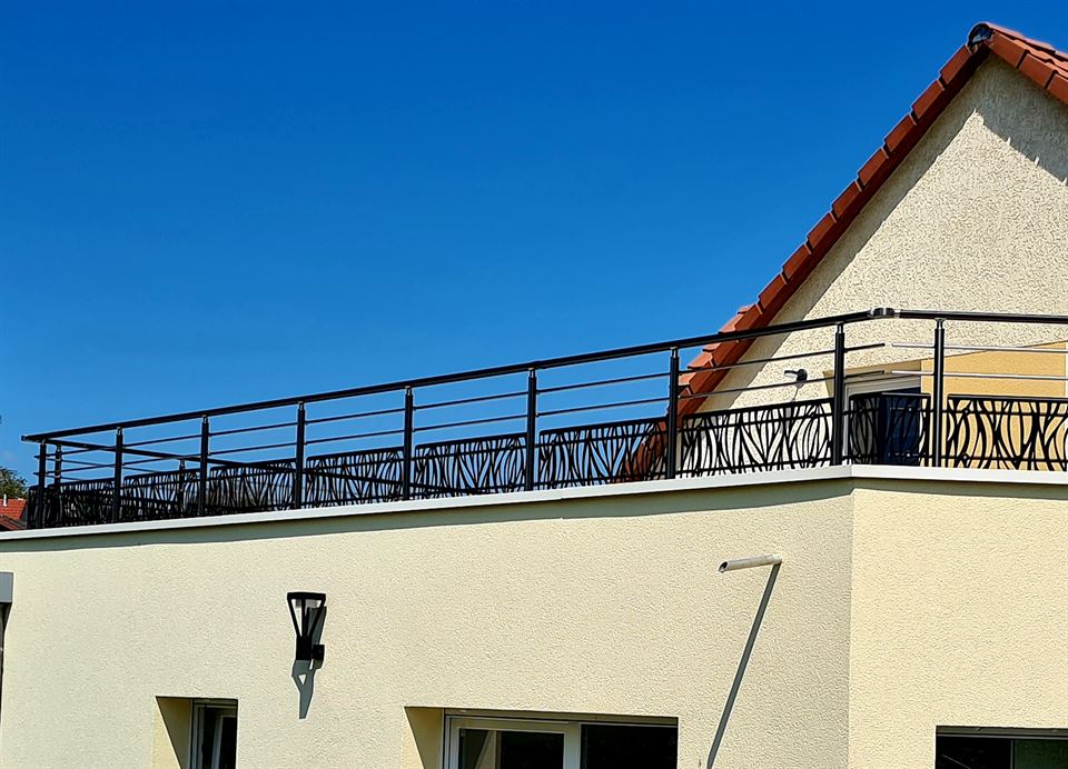 garde corps pour terrasse à gérardmer